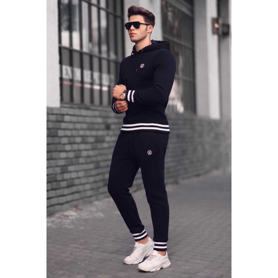 Black men's tracksuit trousers Ekrek Trousers
