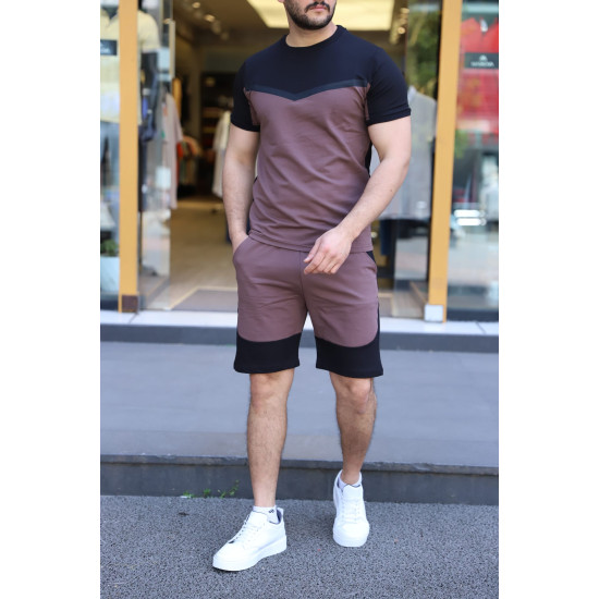 Sportinis komplektas rudas Moren PK3012 - Vyrams Sportinis komplektas rudas Moren PK3012 Premium