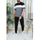 Sportinis komplektas juoda - tamsiai pilka Rader PK3011 Premium