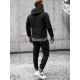 Black mens Star tracksuit JS/8C59/3 - For men Black mens Star tracksuit JS/8C59/3