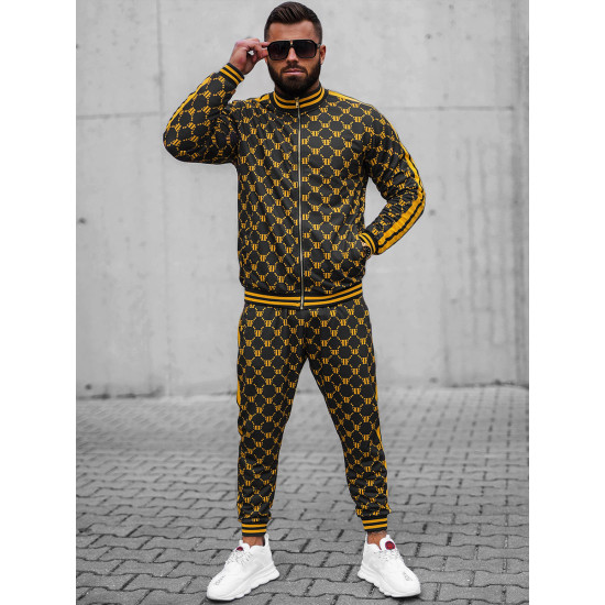 Juoda - geltona vyriškas komplektas Oran O/12136 - Vyrams Juoda - geltona vyriškas komplektas Oran O/12136 Premium