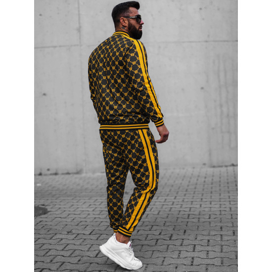 Juoda - geltona vyriškas komplektas Oran O/12136 - Vyrams Juoda - geltona vyriškas komplektas Oran O/12136 Premium