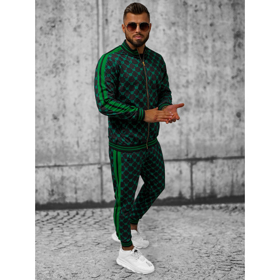 Juoda - žalia vyriškas komplektas Oran O/12136 - Vyrams Juoda - žalia vyriškas komplektas Oran O/12136 Premium