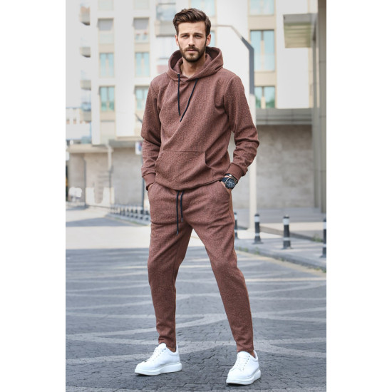 Rudas vyriškas sportinis komplektas Kaster PK5903 - Vyrams Rudas vyriškas sportinis komplektas Kaster PK5903 Premium