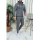 Sportinis komplektas tamsiai pilkas Okar PK3013 Premium