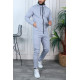 Mens grey tracksuit Neril PK3002 - For men Mens grey tracksuit Neril PK3002 Premium