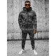 Dark grey sports suit Army O/8B159/2 - For men Dark grey sports suit Army O/8B159/2