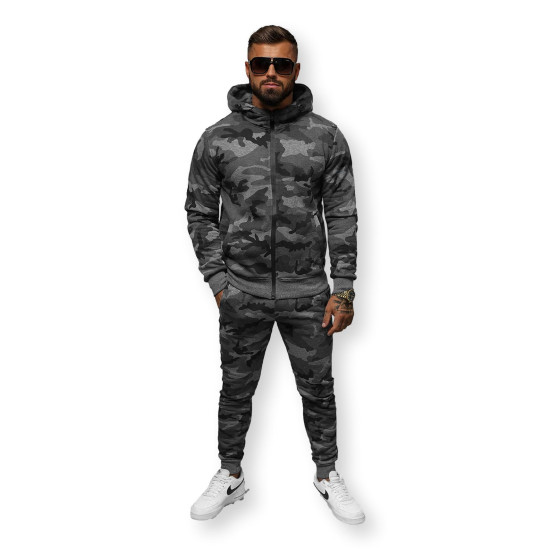 Dark grey sports suit Army O/8B159/2 - For men Dark grey sports suit Army O/8B159/2