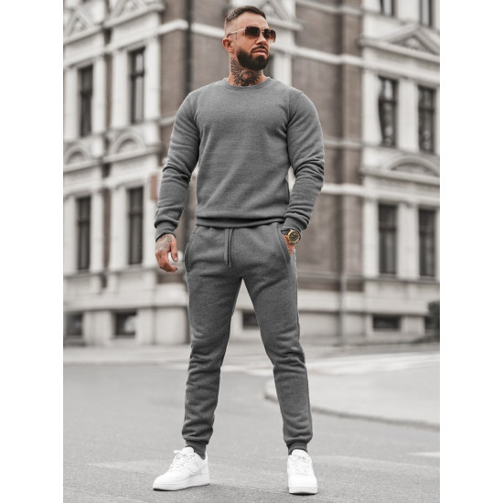 Dark gray mens sports suit Dynoro ax0038 - For men Dark gray mens sports suit Dynoro ax0038