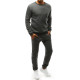 Dark gray mens sports suit Dynoro ax0038 - For men Dark gray mens sports suit Dynoro ax0038