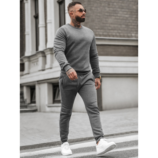 Dark gray mens sports suit Dynoro ax0038 - For men Dark gray mens sports suit Dynoro ax0038