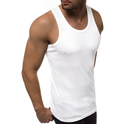 Akcija Vyriški berankoviai balti marškinėliai Nemer