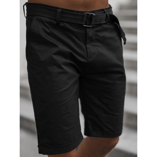 Juodi vyriški šortai Jacques T/XX160085/1 - Shorts | Bridges Juodi vyriški šortai Jacques T/XX160085/1