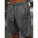 Dark gray mens sports shorts Saravi JS/8K100/5Z - Shorts | Bridges Dark gray mens sports shorts Saravi JS/8K100/5Z