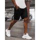 Black mens sports shorts Saravi JS/8K100/3Z - Shorts | Bridges Black mens sports shorts Saravi JS/8K100/3Z