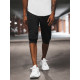 Black sports breeches for men Losil JS/XW07/3 - Shorts | Bridges Black sports breeches for men Losil JS/XW07/3