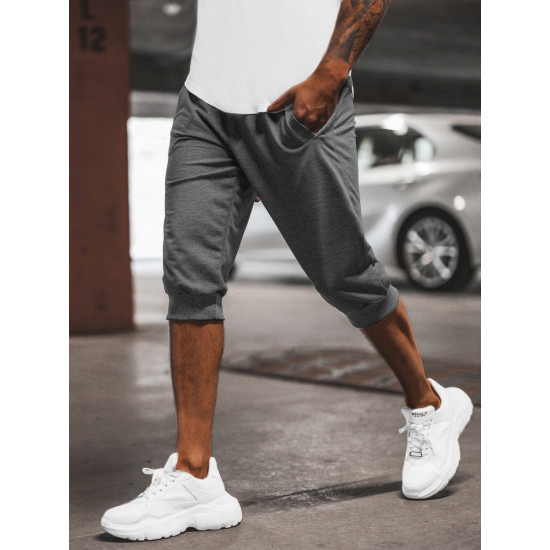 Dark gray sports breeches for men Losil JS/XW07/5 - Shorts | Bridges Dark gray sports breeches for men Losil JS/XW07/5