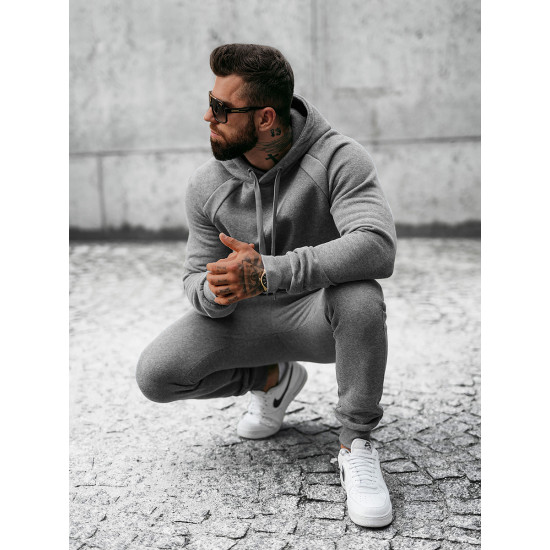 Tamsiai pilkas sportinis kostiumas vyrams Ronal Sportiniai kostiumai Premium