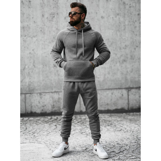 Tamsiai pilkas sportinis kostiumas vyrams Ronal JS/8C75/5 Premium