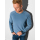 Blue mens jumper without hood Karmil B1156 - Mens Sweaters| Sweaters online Blue mens jumper without hood Karmil B1156