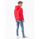Czerwony sweter męski Lutol B1351 - Swetry męskie| Swetry online Czerwony sweter męski Lutol B1351