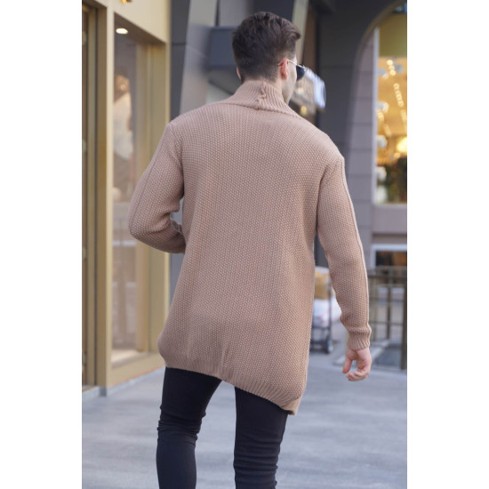 Mens brown jumper Roget PK5996 - For men Mens brown jumper Roget PK5996 Premium