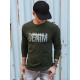 Khaki men's sweater Vovek