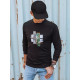 Black mens jumper Livol BX5352 - Mens Sweaters| Sweaters online Black mens jumper Livol BX5352