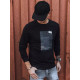 Black mens jumper Sovel BX5353 - Mens Sweaters| Sweaters online Black mens jumper Sovel BX5353