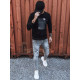 Black mens jumper Sovel BX5353 - Mens Sweaters| Sweaters online Black mens jumper Sovel BX5353