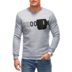 Pilkas vyriškas džemperis Broo