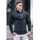 Juodas vyriškas džemperis Culin PK4993 Premium