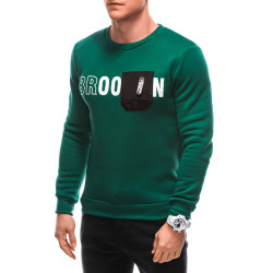 Žalias vyriškas džemperis Broo