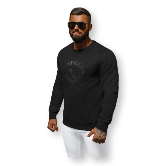 Black jumper Adma NB/MF2008 - Men's Sweaters| Sweaters online Black jumper Adma NB/MF2008