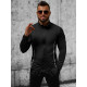 Sale Black mens sweater Lotol JS/M10309 - Mens Sweaters| Sweaters online Sale Black mens sweater Lotol JS/M10309