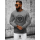 Grey jumper Adma NB/MF2008 - Men's Sweaters| Sweaters online Grey jumper Adma NB/MF2008