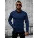 Dark blue mens sweater Lotol JS/M10309 - Mens Sweaters| Sweaters online Dark blue mens sweater Lotol JS/M10309
