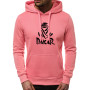 Dark pink men's hoodie Dakar