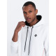 White men's jumper Runo V3 OM-SSNZ-22FW-006 - Men's Sweaters| Sweaters online White men's jumper Runo V3 OM-SSNZ-22FW-006