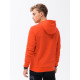 Męski pomarańczowy sweter Lutol B1351 - Swetry męskie| Swetry online Męski pomarańczowy sweter Lutol B1351