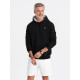 Men's black jumper Runo V4 OM-SSNZ-22FW-006 - Men's Sweaters| Sweaters online Men's black jumper Runo V4 OM-SSNZ-22FW-006