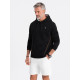 Men's black jumper Runo V4 OM-SSNZ-22FW-006 - Men's Sweaters| Sweaters online Men's black jumper Runo V4 OM-SSNZ-22FW-006