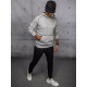 Mens gray hoodie Kitol BX5514 - Mens Sweaters| Sweaters online Mens gray hoodie Kitol BX5514