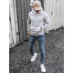 Mens grey jumper Ater BX5481 - Mens Sweaters| Sweaters online Mens grey jumper Ater BX5481
