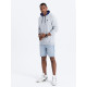Men's grey jumper Runo V5 OM-SSNZ-22FW-006 - Men's Sweaters| Sweaters online Men's grey jumper Runo V5 OM-SSNZ-22FW-006
