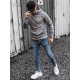 Mens dark grey jumper Ater BX5479 - Mens Sweaters| Sweaters online Mens dark grey jumper Ater BX5479