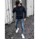 Mens dark blue jumper Ater BX5483 - Mens Sweaters| Sweaters online Mens dark blue jumper Ater BX5483