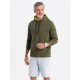 Men's green jumper Runo V2 OM-SSNZ-22FW-006 - Men's Sweaters| Sweaters online Men's green jumper Runo V2 OM-SSNZ-22FW-006