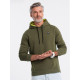 Men's green jumper Runo V2 OM-SSNZ-22FW-006 - Men's Sweaters| Sweaters online Men's green jumper Runo V2 OM-SSNZ-22FW-006