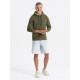 Men's green jumper Runo V2 OM-SSNZ-22FW-006 - Men's Sweaters| Sweaters online Men's green jumper Runo V2 OM-SSNZ-22FW-006